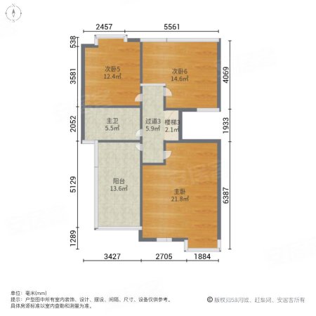 麓谷锦园(别墅)7室2厅3卫274.9㎡南450万