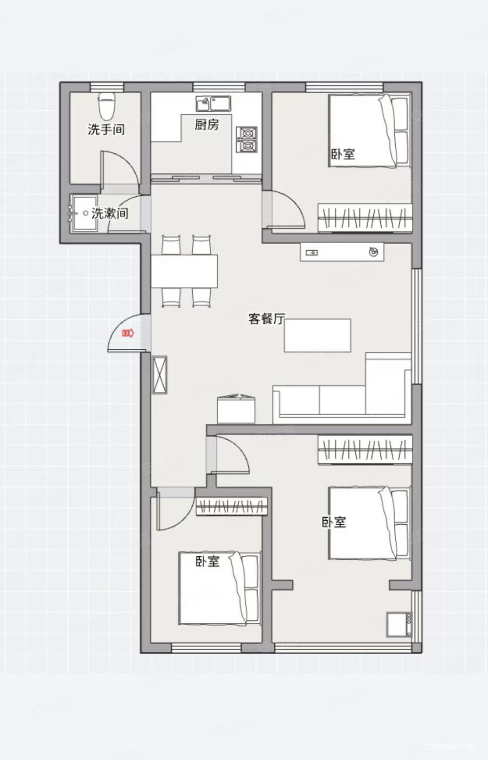 恒源紫芸户型图图片