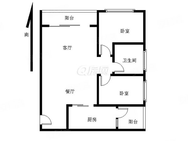深圳宝安马安山星河荣御(商住楼)京基百纳旁,星河温馨两房,户型好民水