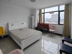 公寓出租，一室一厅一卫，拎包入住，可短租可年租
