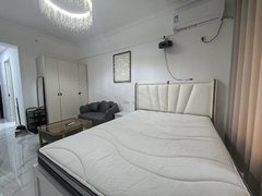 鹤壁淇滨朝歌里美巢大厦无中介F精装公主房，百寸投影，拎包入住，押一付一出租房源真实图片