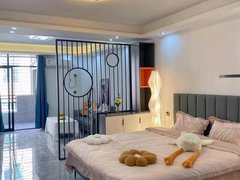 钦州钦北钦北城区鸿发市场旁单间！月租 300 元 押一付一 家电全配拎包入住出租房源真实图片