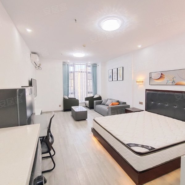 整租｜青年公寓~月亮岛区域~学生可短租月付 无中介 直达五一