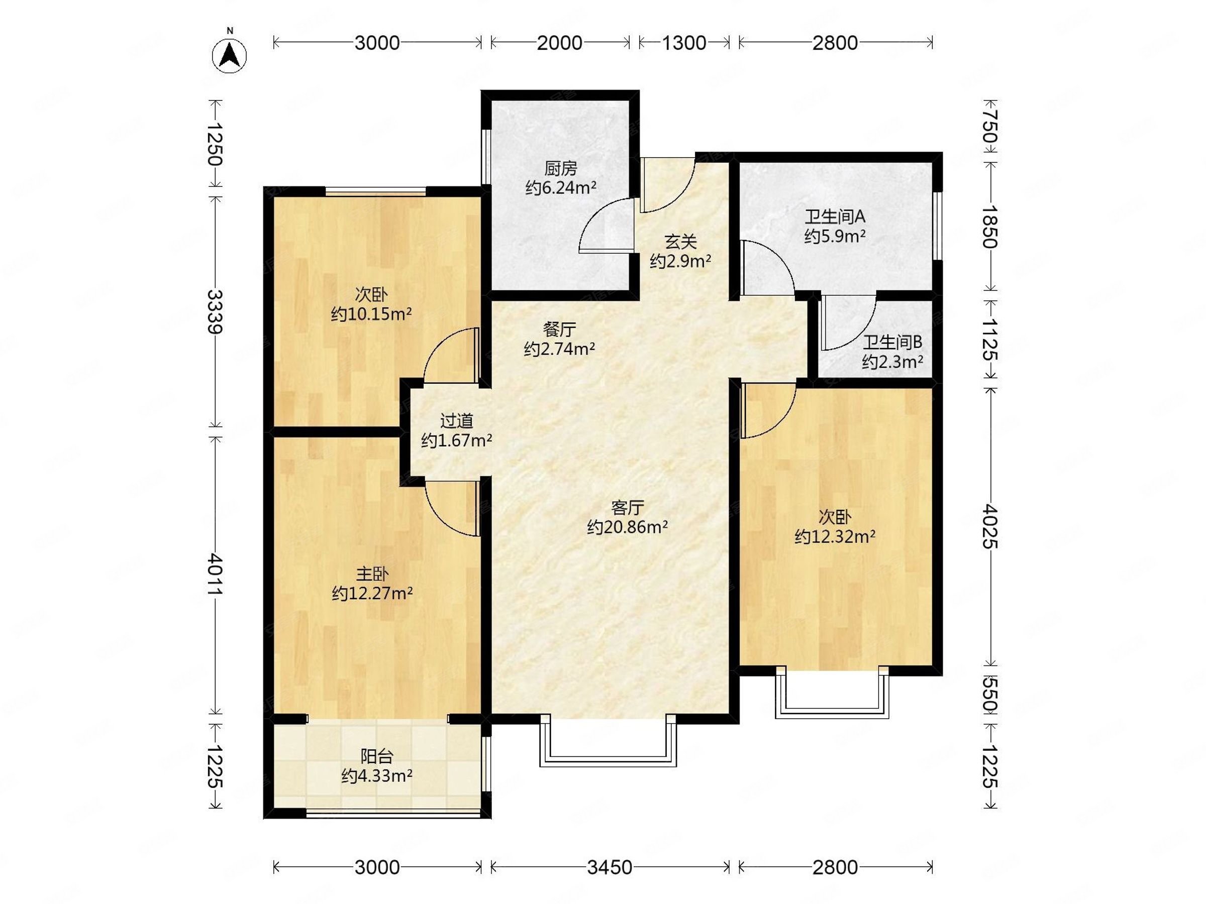38平米-石家庄安居客