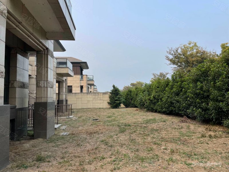 收藏级一线沿湖独栋别墅花园500平 地上2层 随时看房,保利独墅西岸