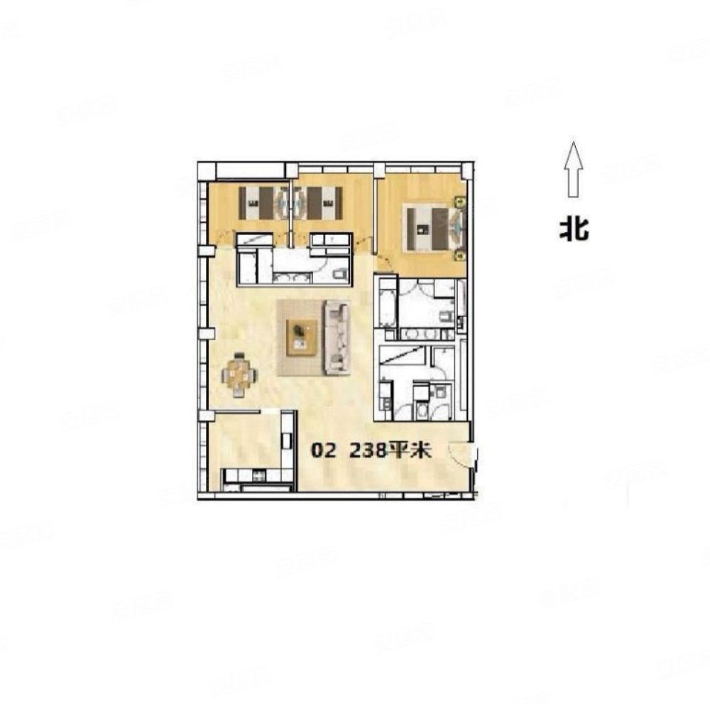 新上 景观房看  通惠河 3居大户型 随时看房 建外soho