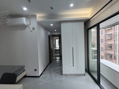 深圳宝安领航城固戍地铁站近梧桐岛精装公寓大单间拎包入住押一付一出租房源真实图片