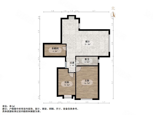 逸城山色6室3厅0卫223.14㎡南北810万