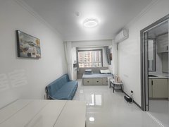 乳山银滩长江路银滩高档小区金鼎铭城电梯小户型空调冰箱洗衣机齐全燃气壁挂炉出租房源真实图片