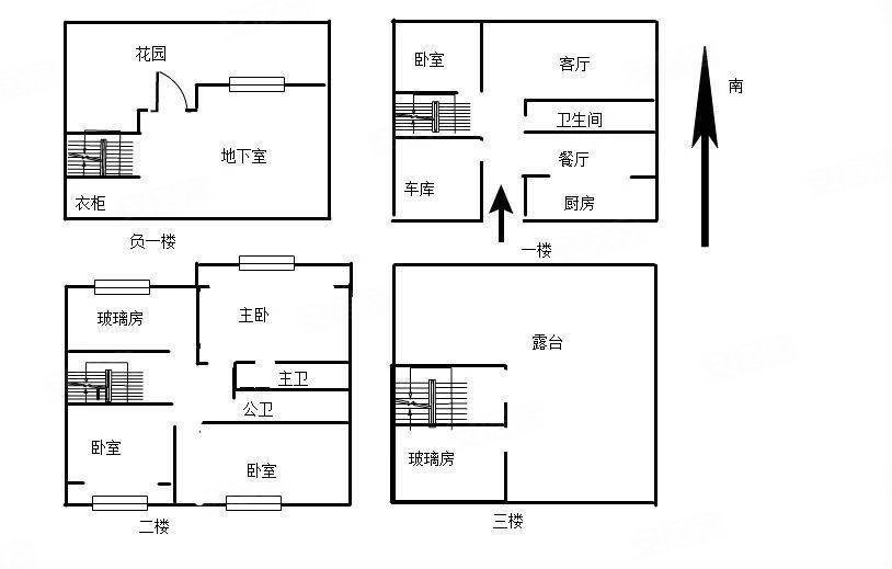 楚风苑(别墅)7室3厅5卫500㎡南北350万