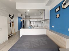 武汉武昌武昌火车站武昌火车站 武珞路 中山路 万金国际广场 精装居家1室便宜租出租房源真实图片