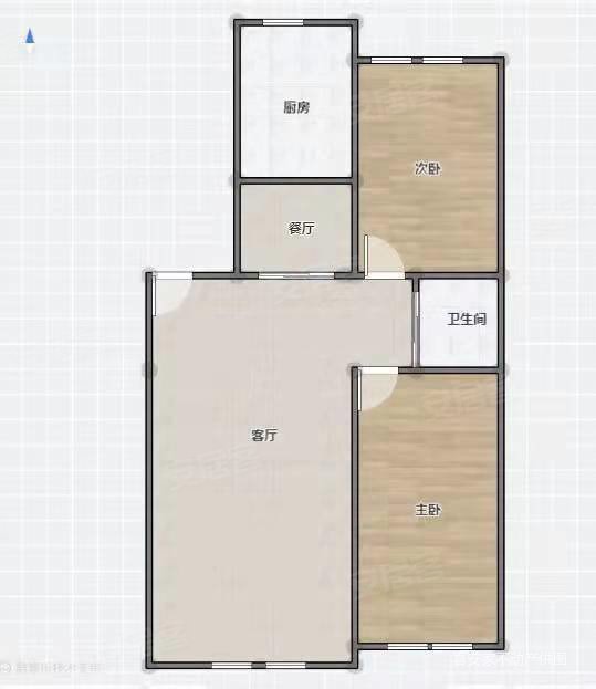 浅水湾3室2厅2卫69.31㎡南北33.5万