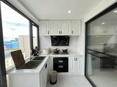 杭州临平塘栖微时代旁 金宸金座 品质公寓 天然气做饭 拎包入住 家具齐全出租房源真实图片