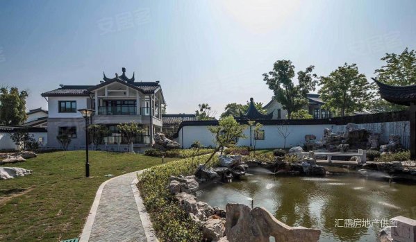 复园湖景中式独栋 香山匠人打造传世大宅 外地人可买花园一亩起
