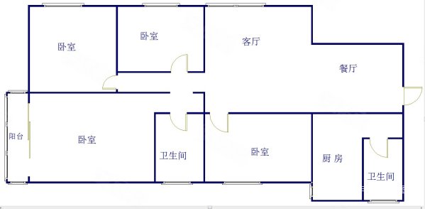 科苑社区4室2厅2卫111.49㎡南北578万