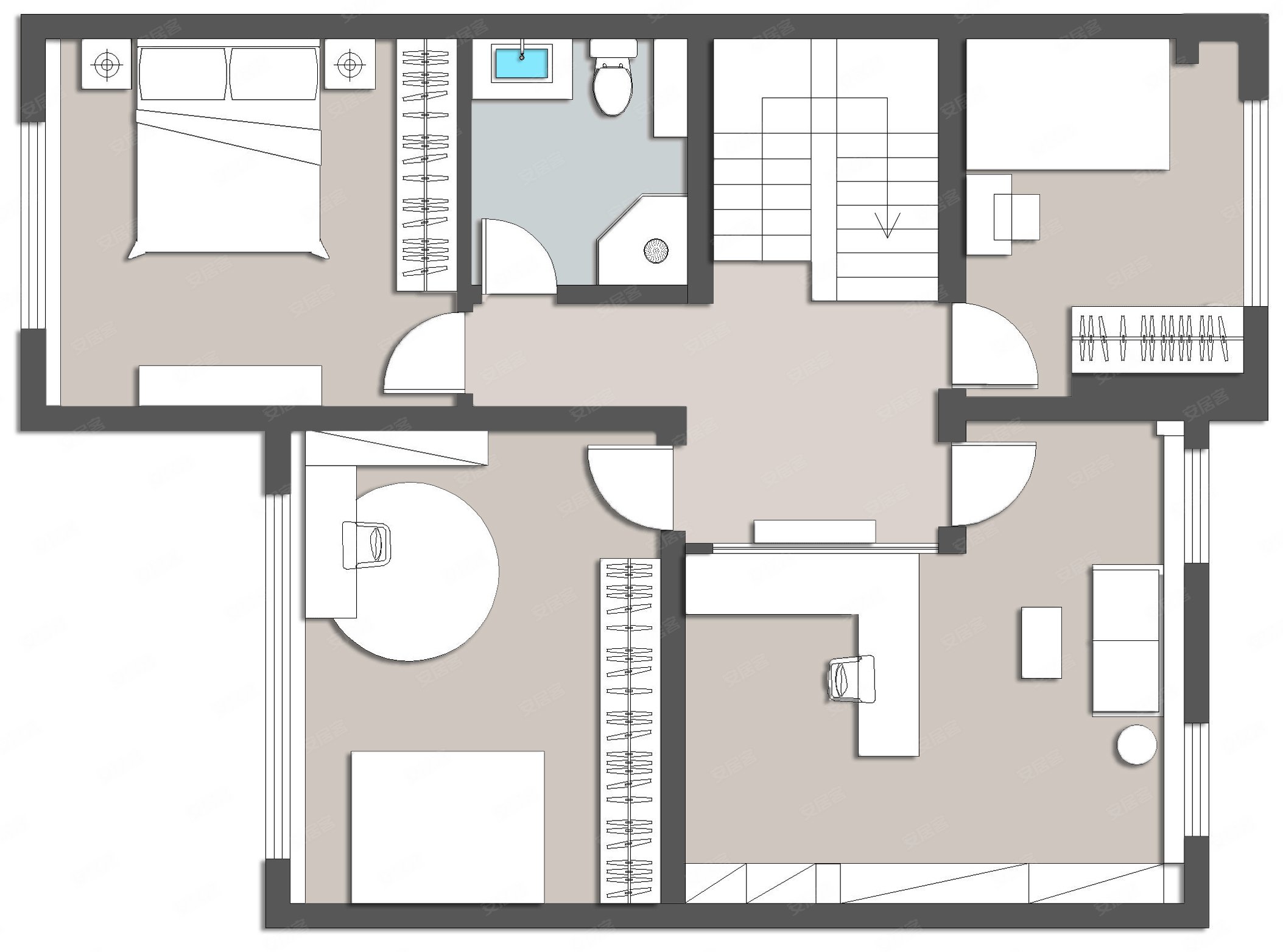 别墅设计|现代简约风格打造品质与气质并存的家