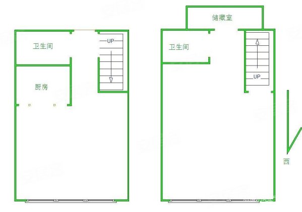 卓越soho2室1厅1卫24㎡南北75万