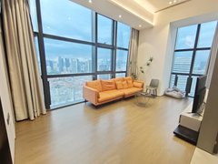 深圳南山南油双子湾公寓，3房2卫， loft复式，100平，可住家，办公出租房源真实图片