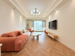 泉州晋江池店南新上！吾悦广场 奶油风精装3房 家具家电齐全，拎包入住出租房源真实图片