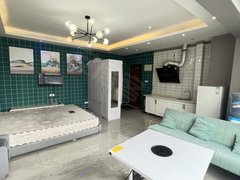 贵阳南明花果园可短租 财富广场3号楼 独门独户公寓 带厨带卫 押一付一出租房源真实图片