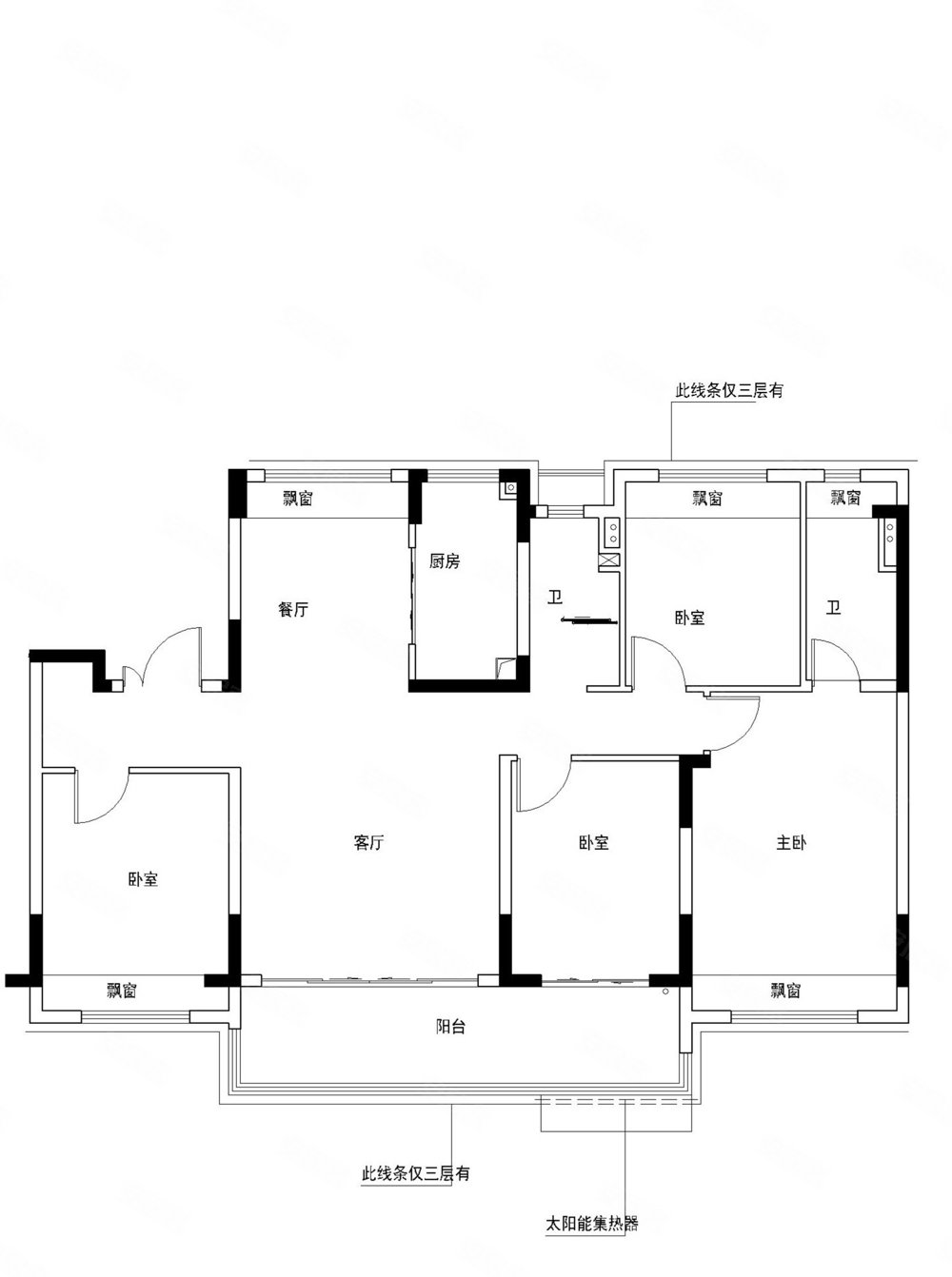 碧桂园精装洋房好楼层采光无遮挡