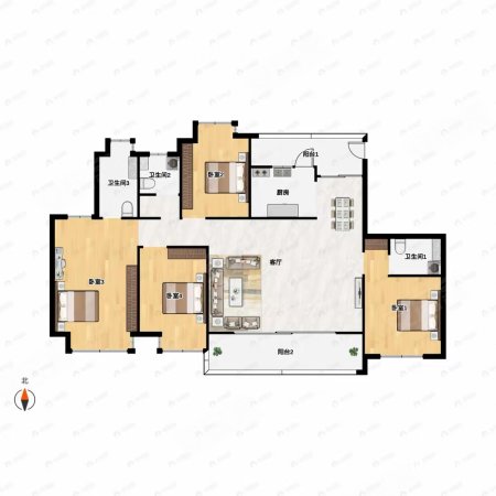 新出炉 联泰天禧新出罕见江景房 大平层送车位杜绝虚假