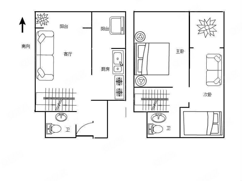 北京路地铁口 俊发城玉兰苑 小跃层 带车位