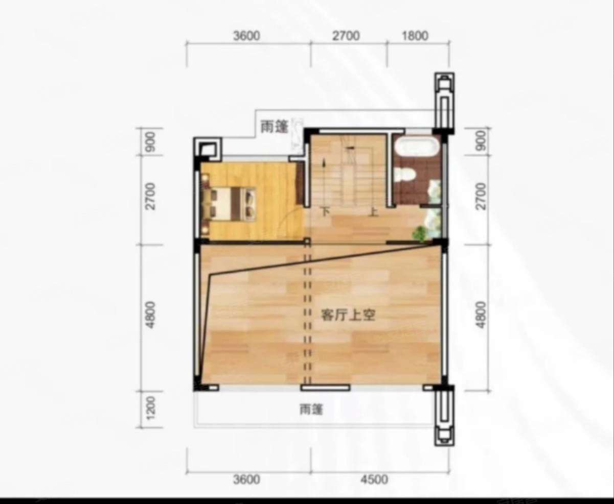 九个半岛(一期西区别墅)6室2厅3卫388㎡南北240万