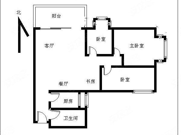 广州荔湾南岸荔港南湾南岸路 荔港南湾 精致3房 户型超实用出租房源