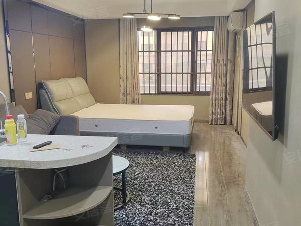 宿迁沭阳城南万达福璟南湖郡(商住楼)南湖郡精装公寓出租3楼朝阳家具