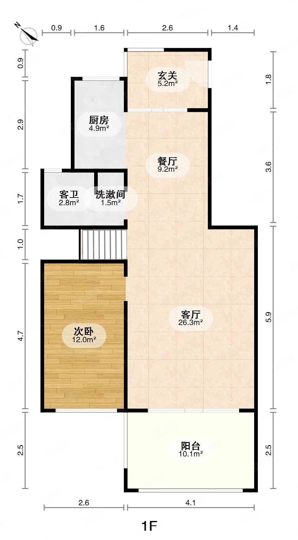 彩虹郡二期叠墅空中花园126平165w满二随时可看房子