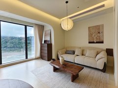 宜宾叙州南岸西区正面看江 三江口长江公馆 精装一室 拎包入住 夜景巴适出租房源真实图片