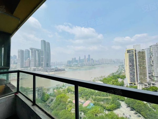 重庆南岸南滨路阳光100国际新城零虚假房源 阳光100瞰江精装两房 可短