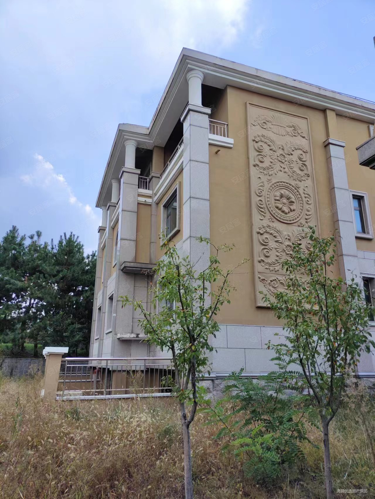 龙口佛光8号院独栋别墅166万350平,300坪花园,带车库