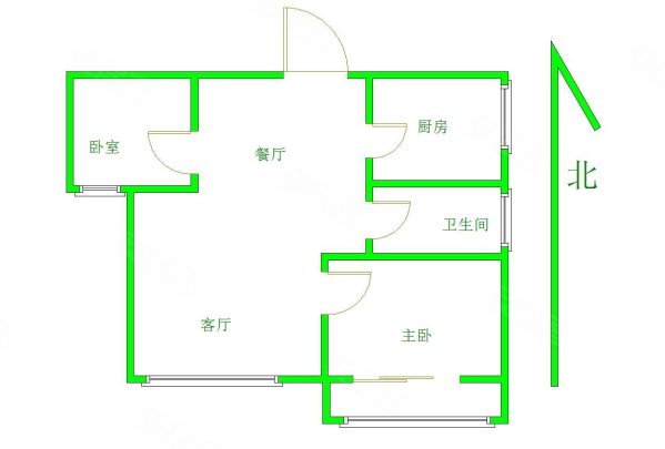 明月新城南区2室2厅1卫93㎡南66.9万