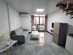 防城港港口桃花湾广场中央第一街，LOFT公寓，复式楼两室两厅两卫，年租600元出租房源真实图片