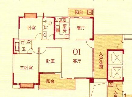 揭阳榕城市区金凤帝苑榕城金凤帝苑精装175平三房二厅