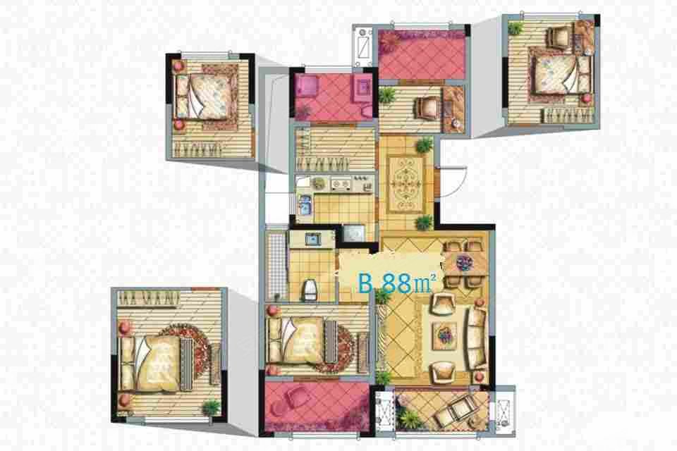 保亿风景御园 有电梯 商品住宅 南北通透 医疗配套成熟