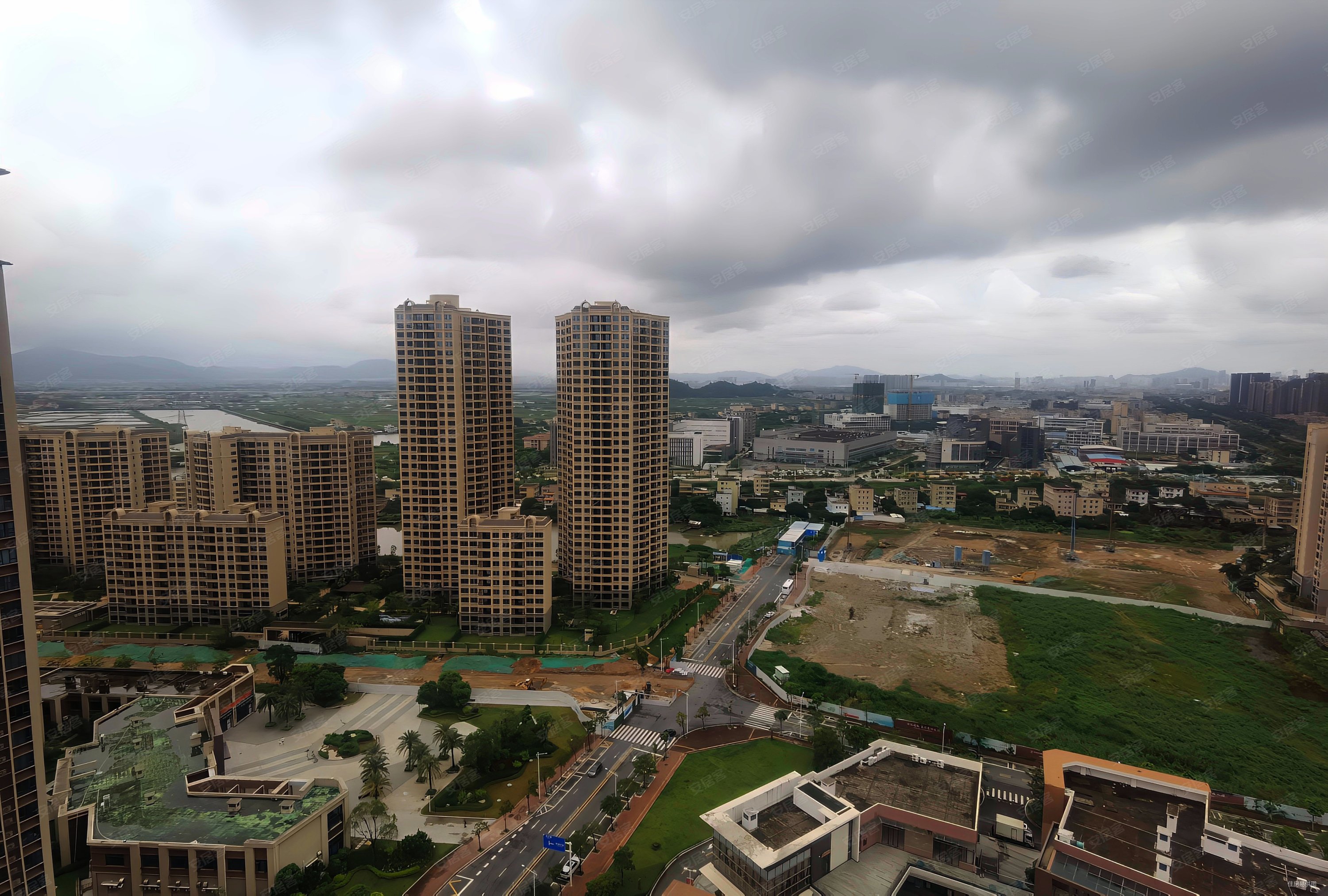 华发水岸二期刚需小三居商品房高楼层视野无遮挡