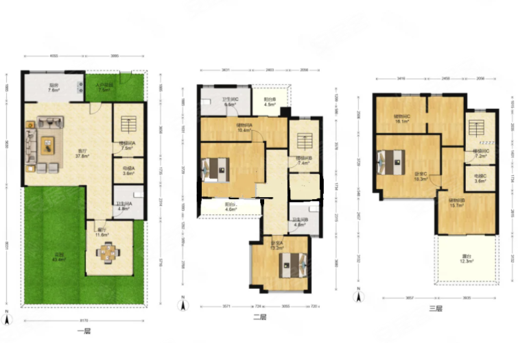 独墅湖西建发独墅湾新中式联排别墅小区环境优美诚意出售