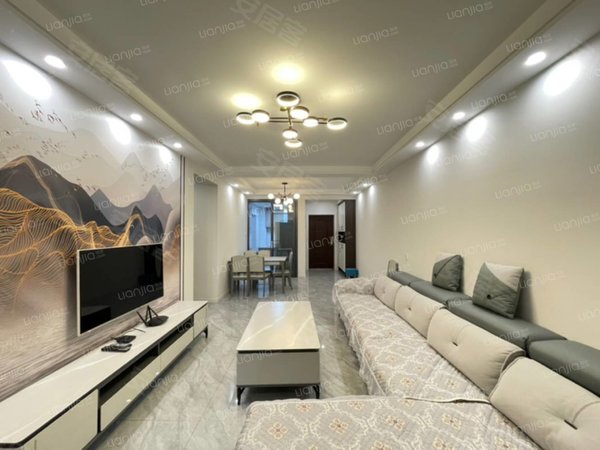 凉山西昌长宁小区阳光城文澜府西部新城，阳光城文澜府，电梯套三双卫，家具家电齐全，价格可谈出租房源真实图片