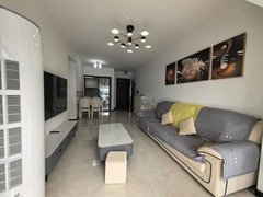 珠海高新区金鼎珠海北站，雅居乐国际花园精装两房出租，家私家电齐全拎包入住出租房源真实图片