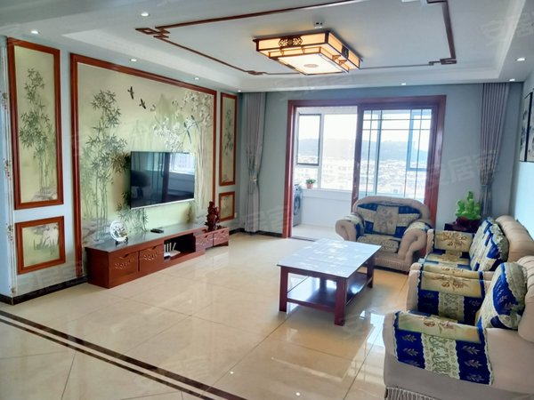 肥城康汇大街肥城湿地公园桃都国际城山水名园 博雅公馆 桃都国际城 三室 1600月精装家具家电出租房源真实图片