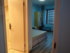 晋中榆次万达广场免中介 可短租可月付印象城奥莱万达附近  精装一室独卫出租房源真实图片