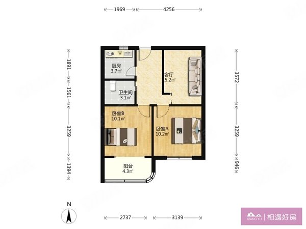 上海徐汇华泾馨宁公寓精装两房双南可谈,急租,诚心出租,看房随时,出租