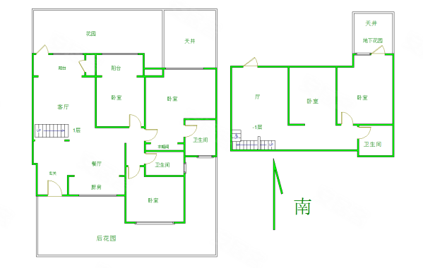 上东红郡5室3厅3卫255㎡南北230万