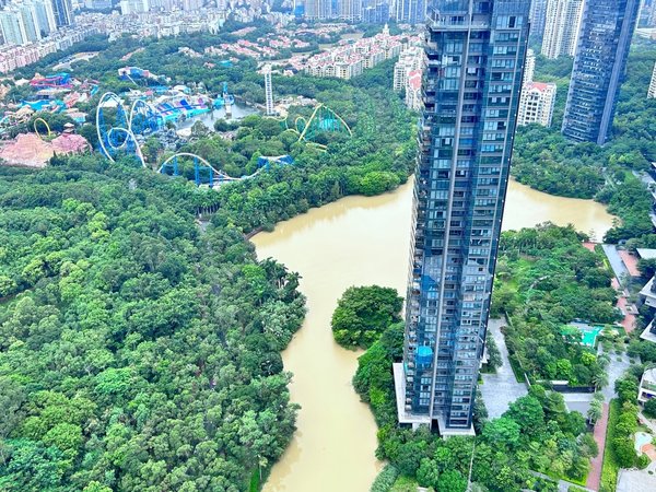 深圳南山华侨城新天鹅堡(三期)天鹅湖花园3期 精装3房 顶层橫厅 格局