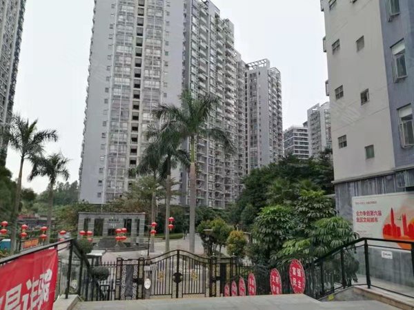 深圳龙岗平湖华南西苑华南西苑 复式两房 家私全齐 带大阳台 民水民电