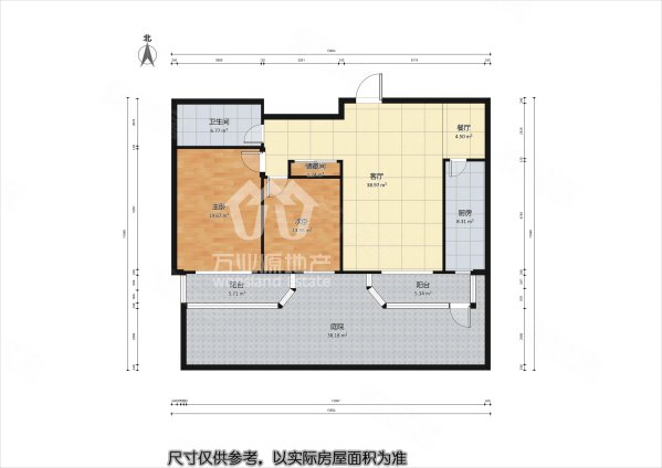 傲景苑2室1厅1卫119.95㎡南210万