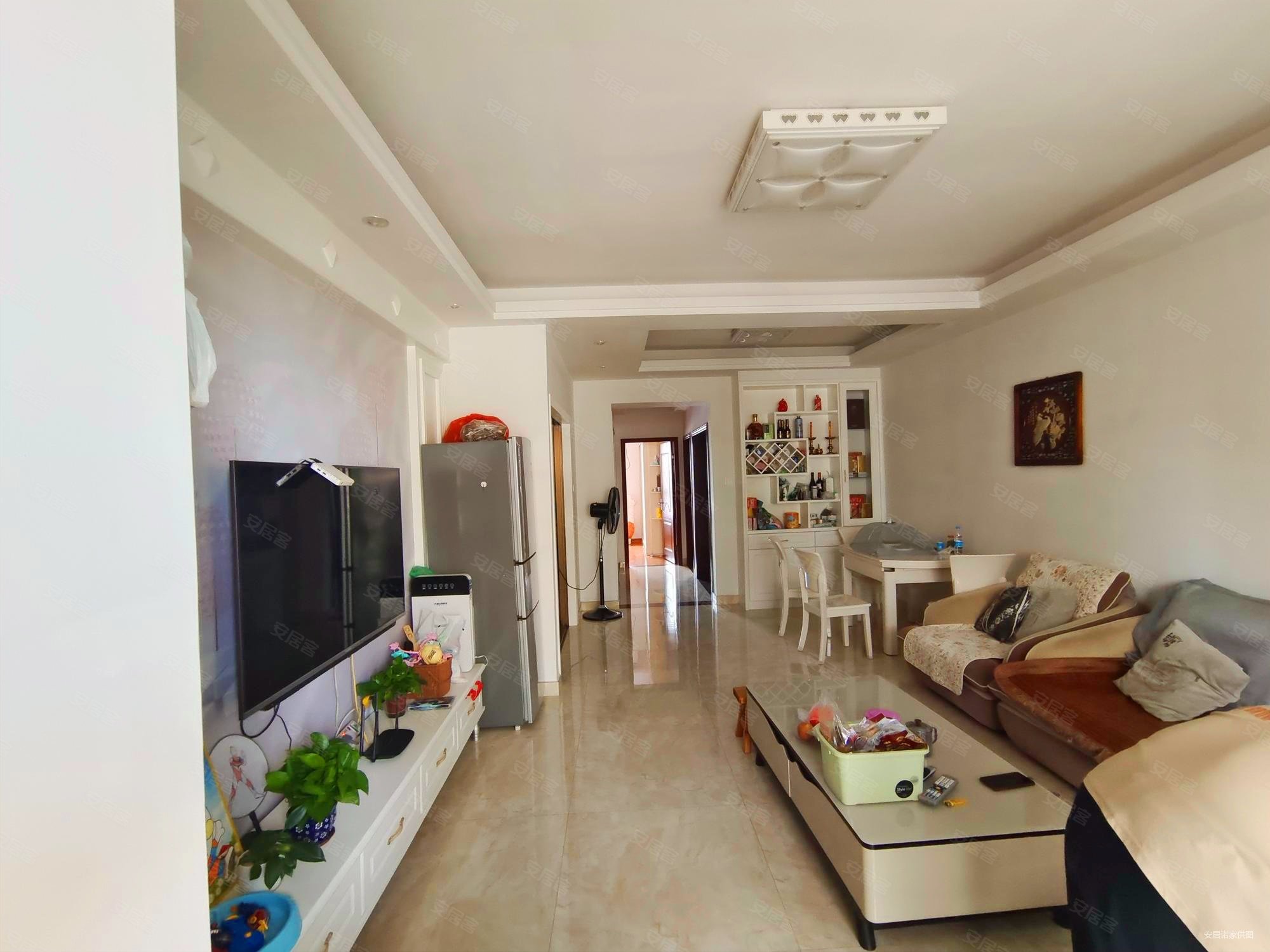 电梯好房3房朝南家电全送,江浩尚景园二手房,75万,3室2厅,1卫,99.